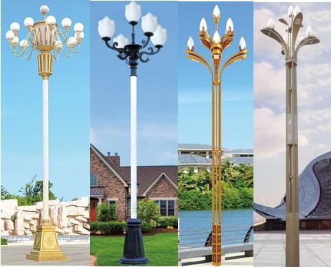 Roadway LED Pole Street Lights 90w 100w 6m 8m 10m 12m height