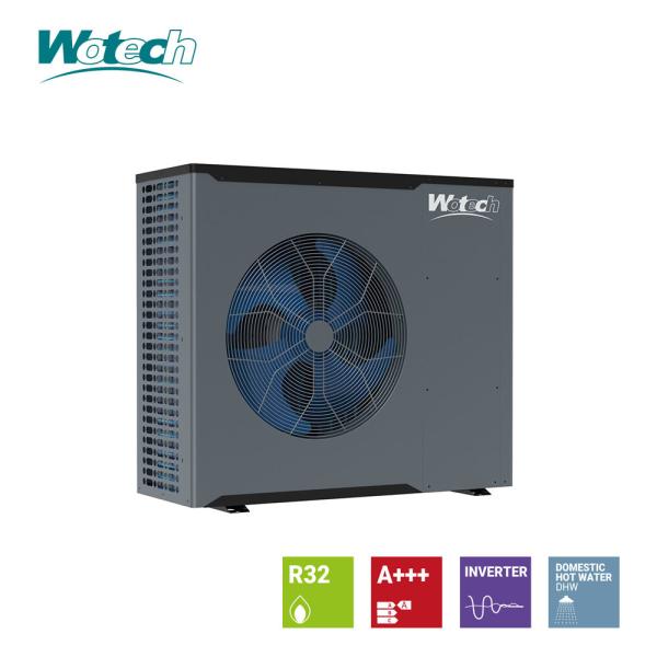 Wotech 380V 18kw Air To Water Heat Pump Monoblock R32 A+++/A++ For Household
