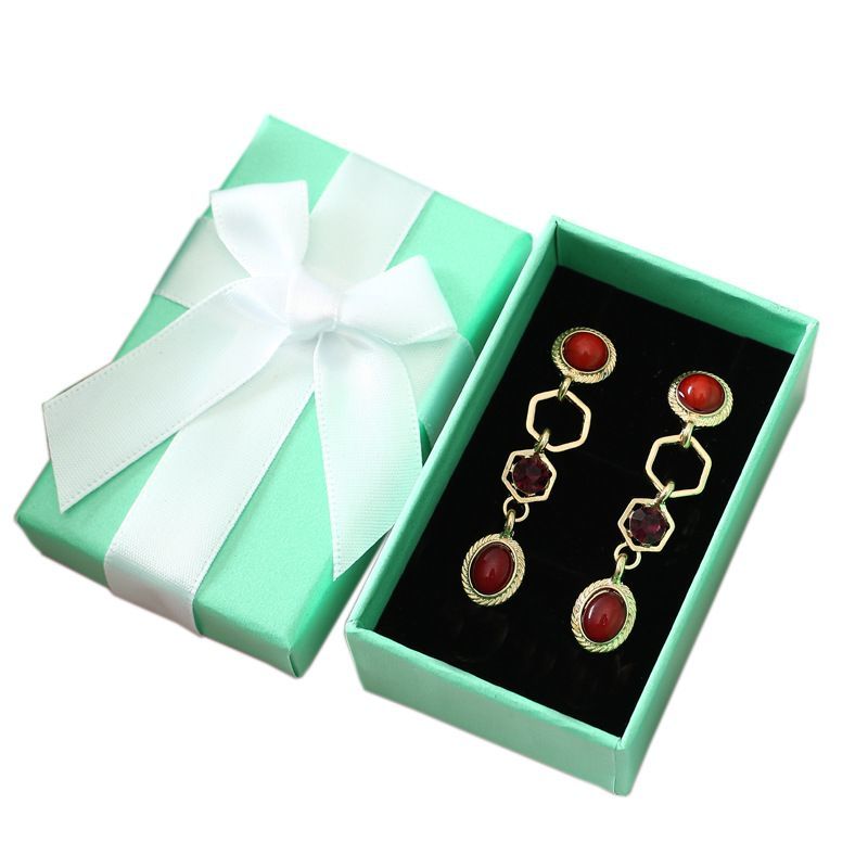 China Wholesales Foam Insert Paper Packaging Fashion Jewelry Box, Custom Logo Printed Cardboard Gift Box