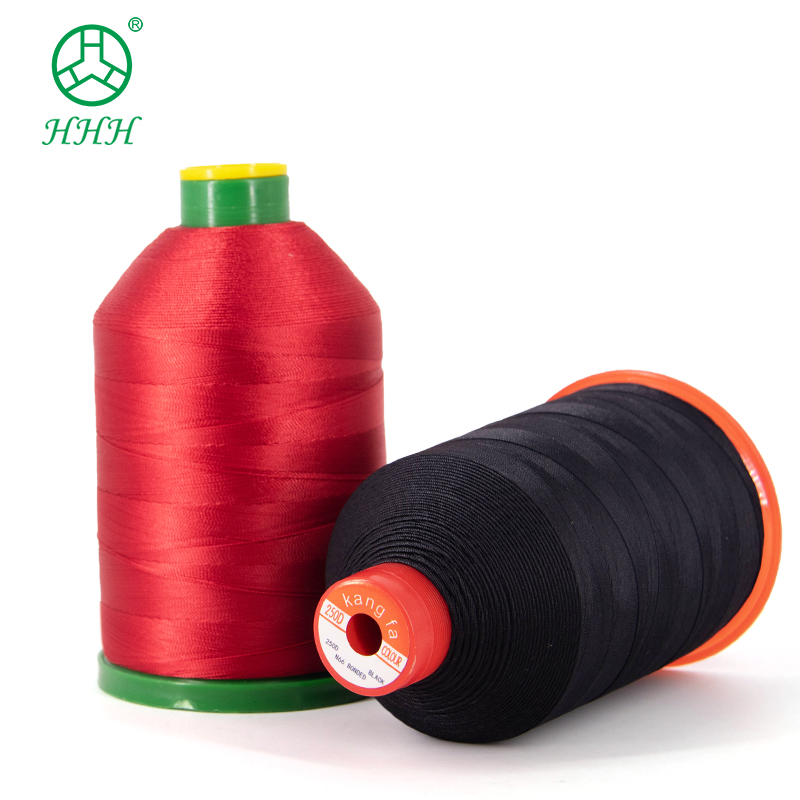 Abrasion-Resistant 250G Bonded Nylon Thread Pattern Dyed 100% Sewing Nylon Bonded