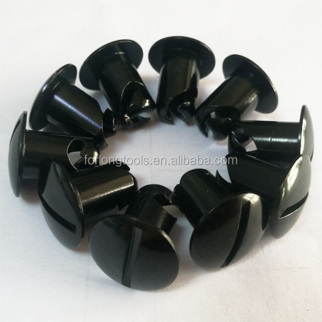 Universal Car Fitment Sprint Car Black DZUS Buttons 7/16"X .500" Aluminum Stock for Unmatched Performance and Durability