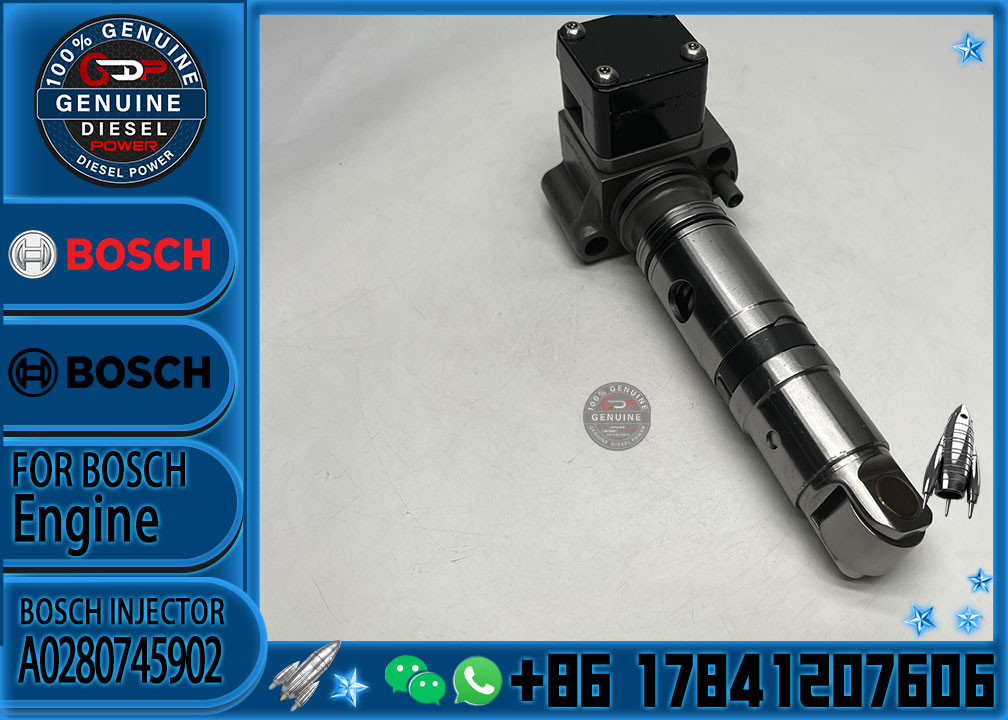 Fuel injector 0414799018 0986445102 0280745902 0414799030 A0280745902 Compatible with Common Rail Fuel Injector