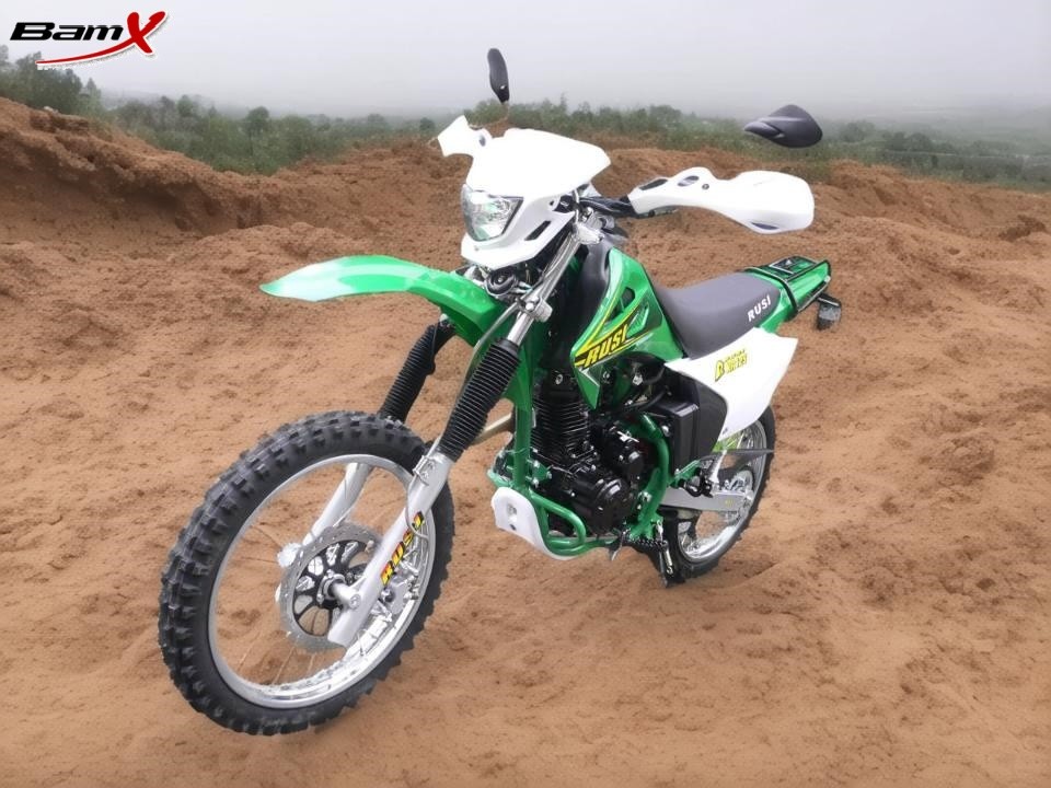 125cc 4 Stroke Enduro Sport Motorcycle Rear Suspension 150cc Double Disc Brake Mono