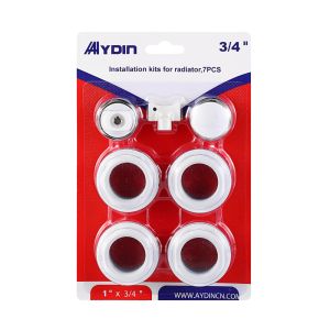 Painted Radiator Accessories 7 / 11 / 13 In 1 Sets 1/2" 3/4"