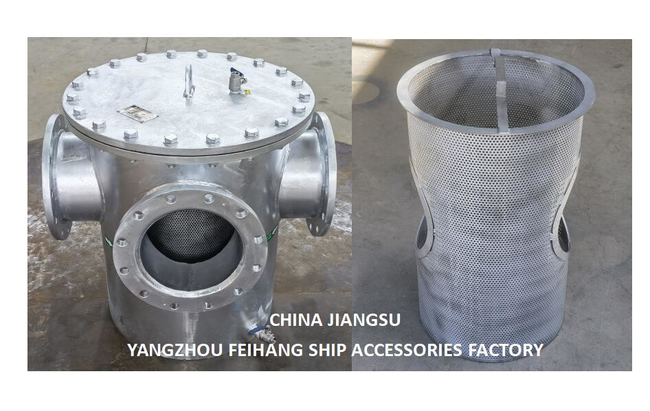 Stainless Steel 3-Type 3Ways Can Water Filter Flanged Design 5K Or 10K Hot Galvanized/Epoxy Paint