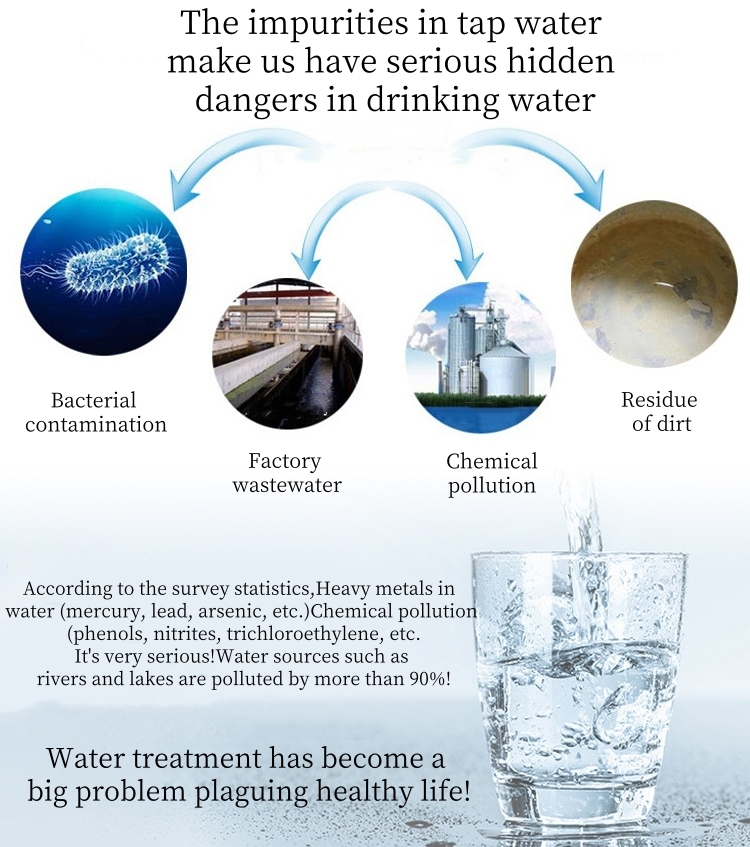 Customized 1000l/H Fully Automatic Mineral Pure Water RO Treatment Equipment For 1 Ton Reverse Osmosis Purified Water
