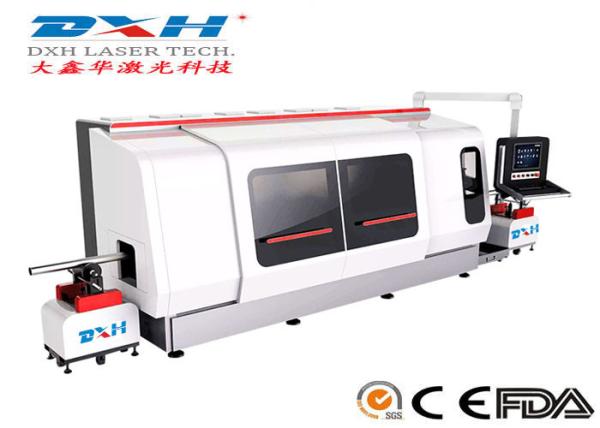 500W Metal Laser Cutting Machine / Laser Tube Cutting Machine Chiller Coolding