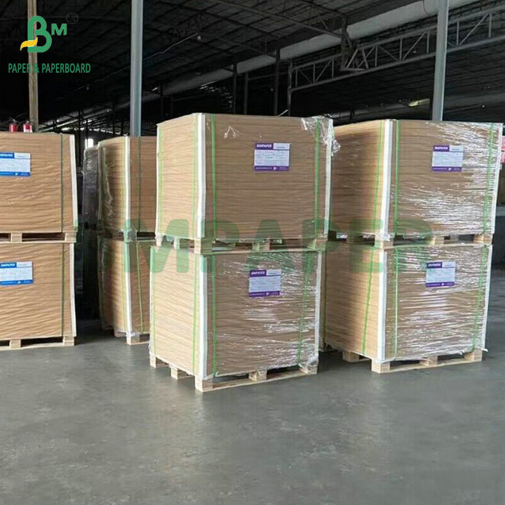 1mm 2mm White Top White Back Laminated Board Woodfree Surface Cardboard 