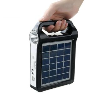  High Efficiency Portable Solar Energy Lighting Kit Panel Mini Off Grid For Home Manufactures
