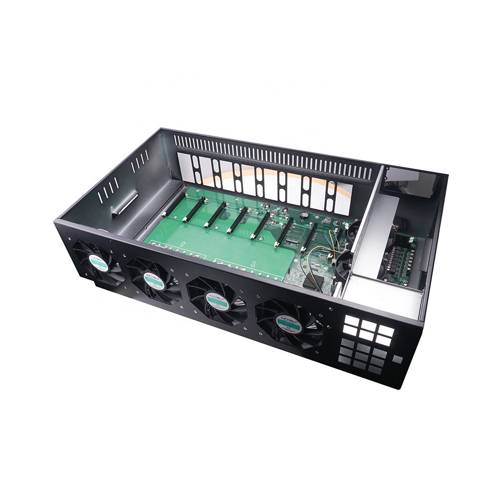 480MH X79 mining Frame 8 Gpu 128g ssd msata for 3060 dedicated Graphics Card