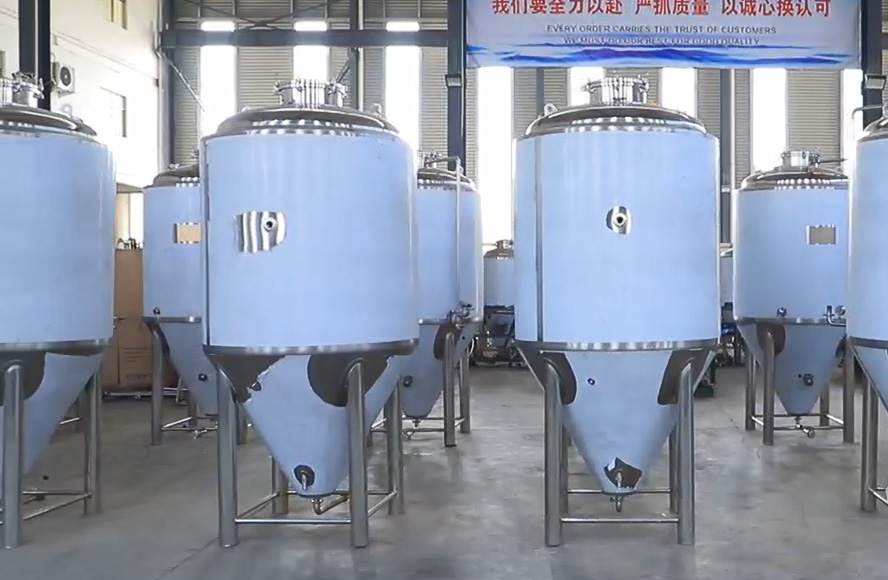 1000L Conical Beer Fermenter for Hotel Beer Fermenting Solution System
