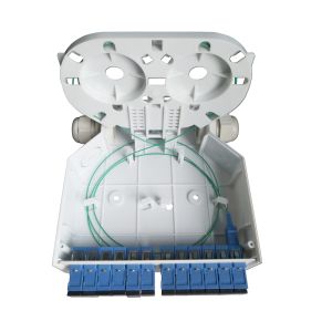 ISO9001 FC SC Adapter FTTH FTTB Din Rail Terminal Box