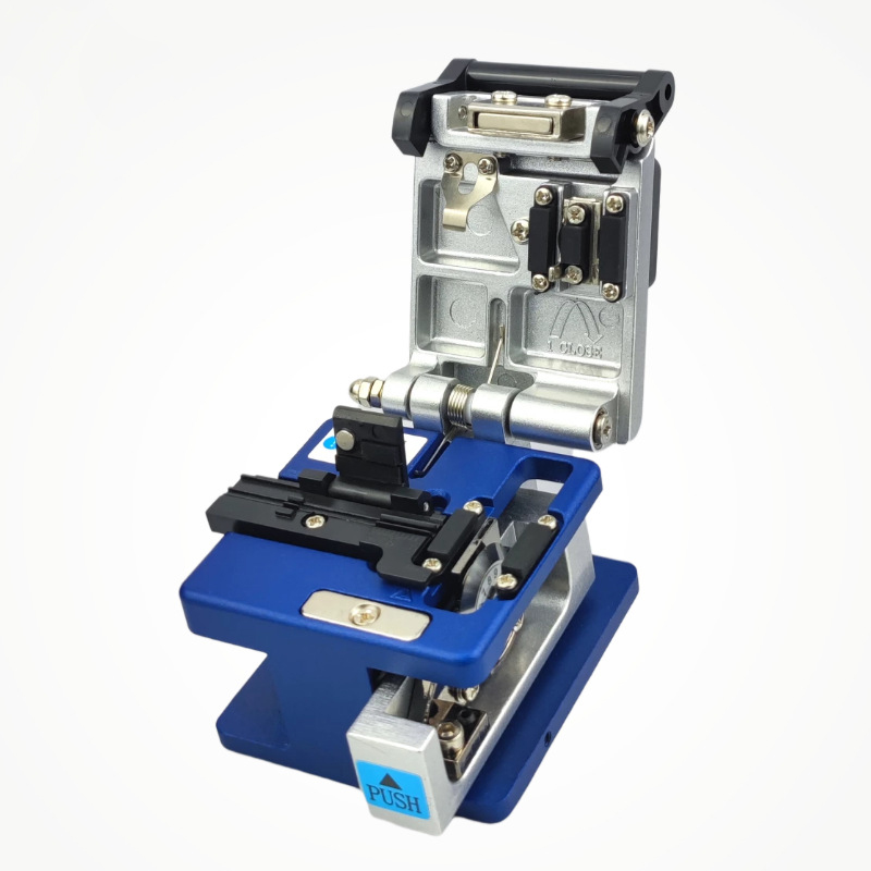FTTH Fiber Cable Cleaver with 12 Blades Optical Fiber Cleaver High Precision FC-6S