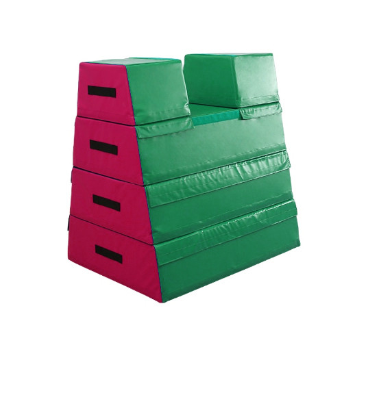  Gymnastics Shape Mat Soft Children Height Adjustment Stackable Jumping Plyo Box Manufactures