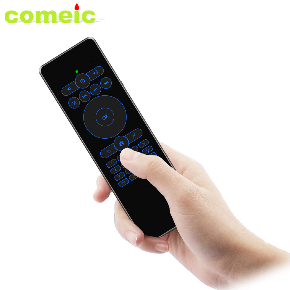 Mini RF Wireless Air Mouse Tv Remote Backlit Keyboard Effective Battery Saver
