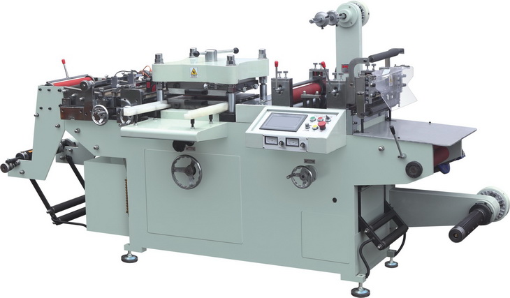 LC-350A/LC-450A Automatic Label Sticker Hot Stamping Machine and Die Cutting Machine with sheeting function