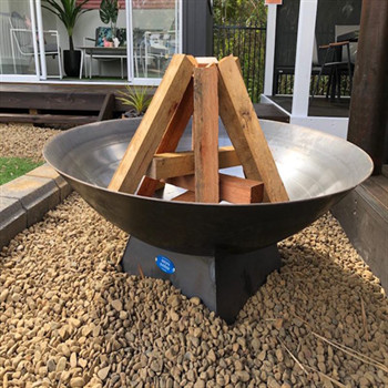 Custom Design Wood Burning Fire Pit Backyard Laser Cutting Steel Fire Pit