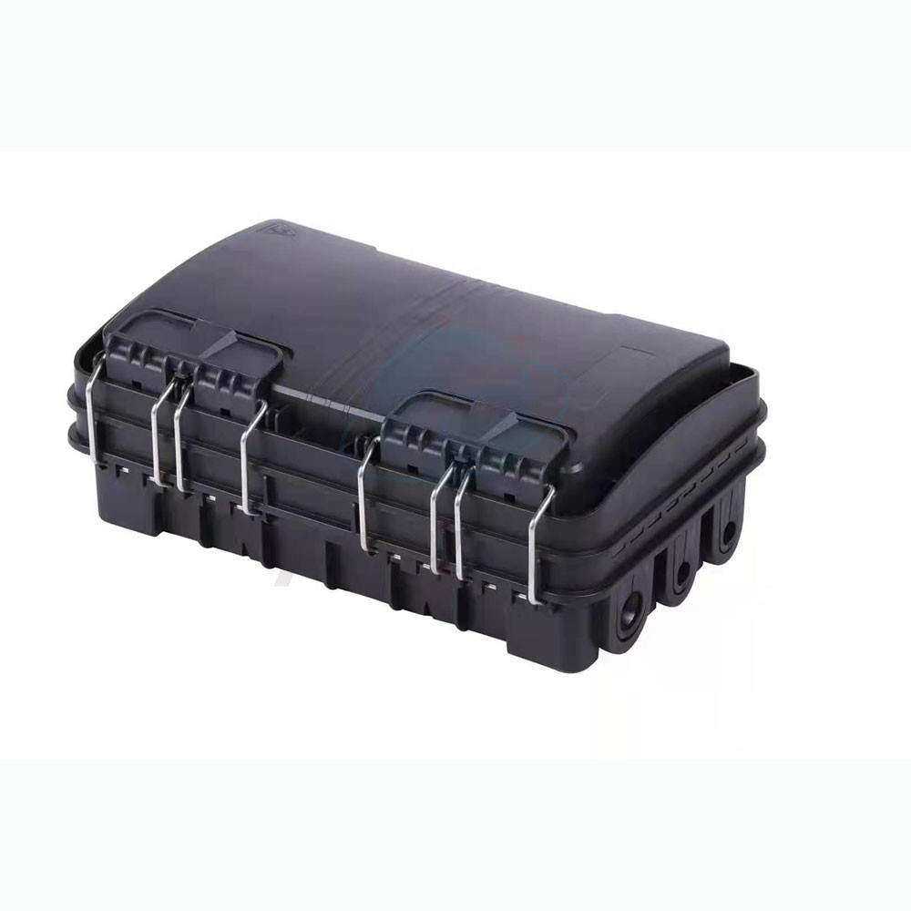 External Three-Tier Joint Closure Fiber Optic Splice Enclosure 24 Core