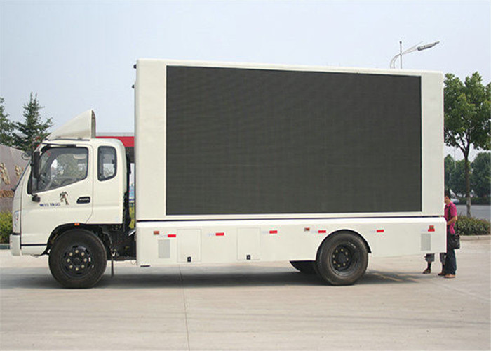 High Resolution P4mm Mobile Advertising Screen / Mobile Led Signs For Rent
