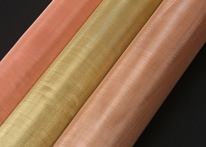 Heat Radiating Red Copper Wire Mesh Industrial Woven Wire Mesh Sustainability
