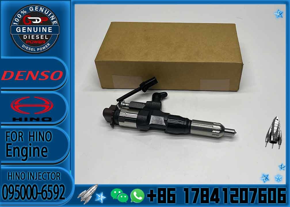 Common rail diesel injectors 095000-6590 auto fuel injection 095000-6592 095000-6591 stainless steel injector for Hino