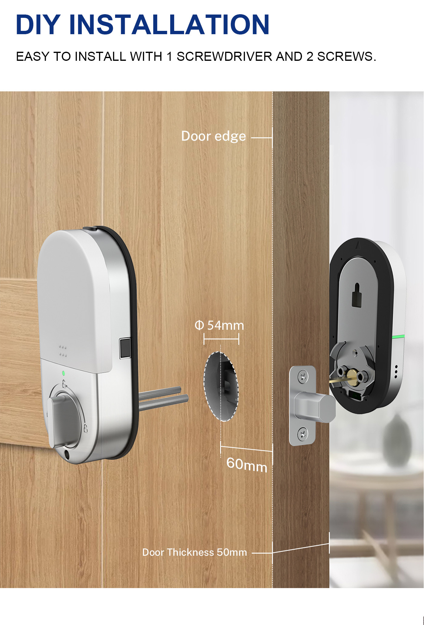 Inteligente Bluetooth Digital Door Lock For Apartment Hotel