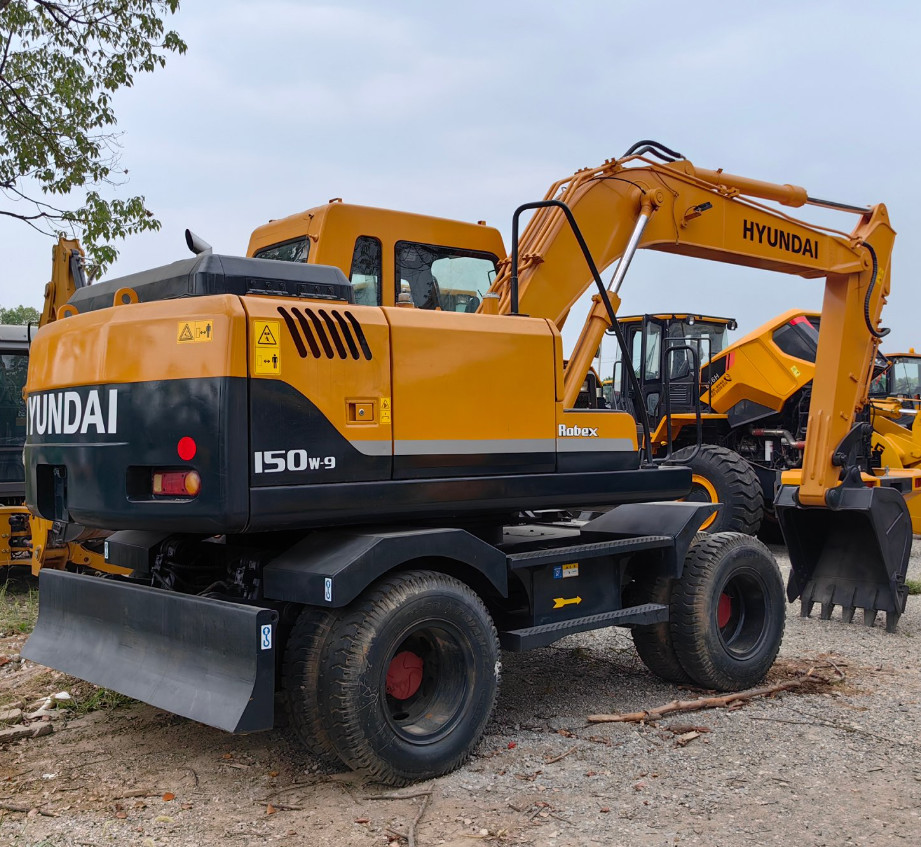 15 Ton Good Quality Used Hyundai 150W-7 Excavator Secondhand Construction Machinery