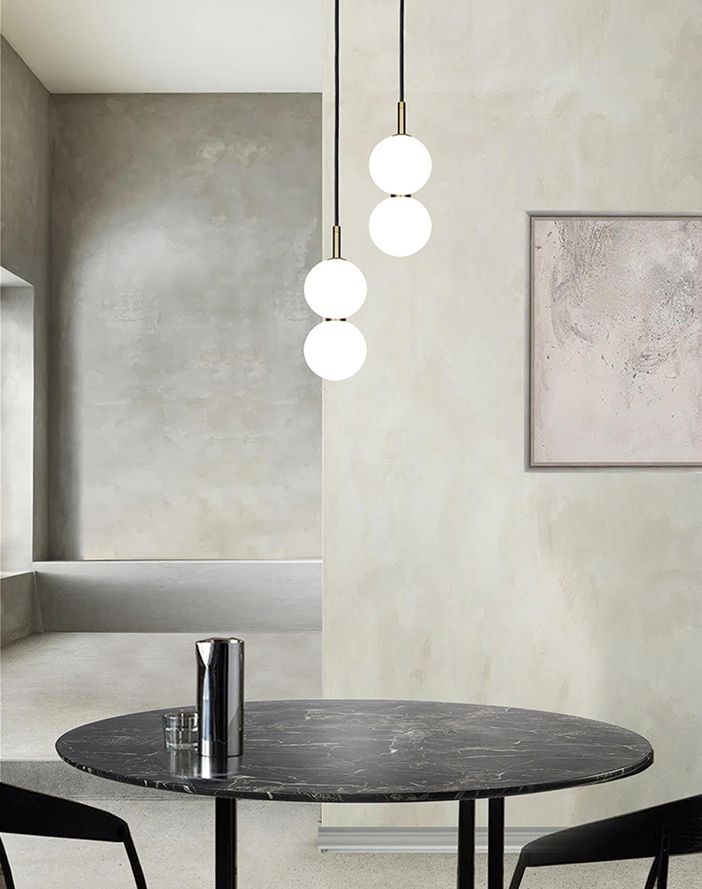 Glass Pendant Light Post-modern Pendant Lamp Bedside Living Room stairwell pendant lights(WH-AP-559)