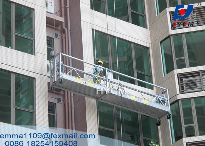 ZLP630 Hot dip Galvanized Steel Suspended Window Cleaning Working Platforms