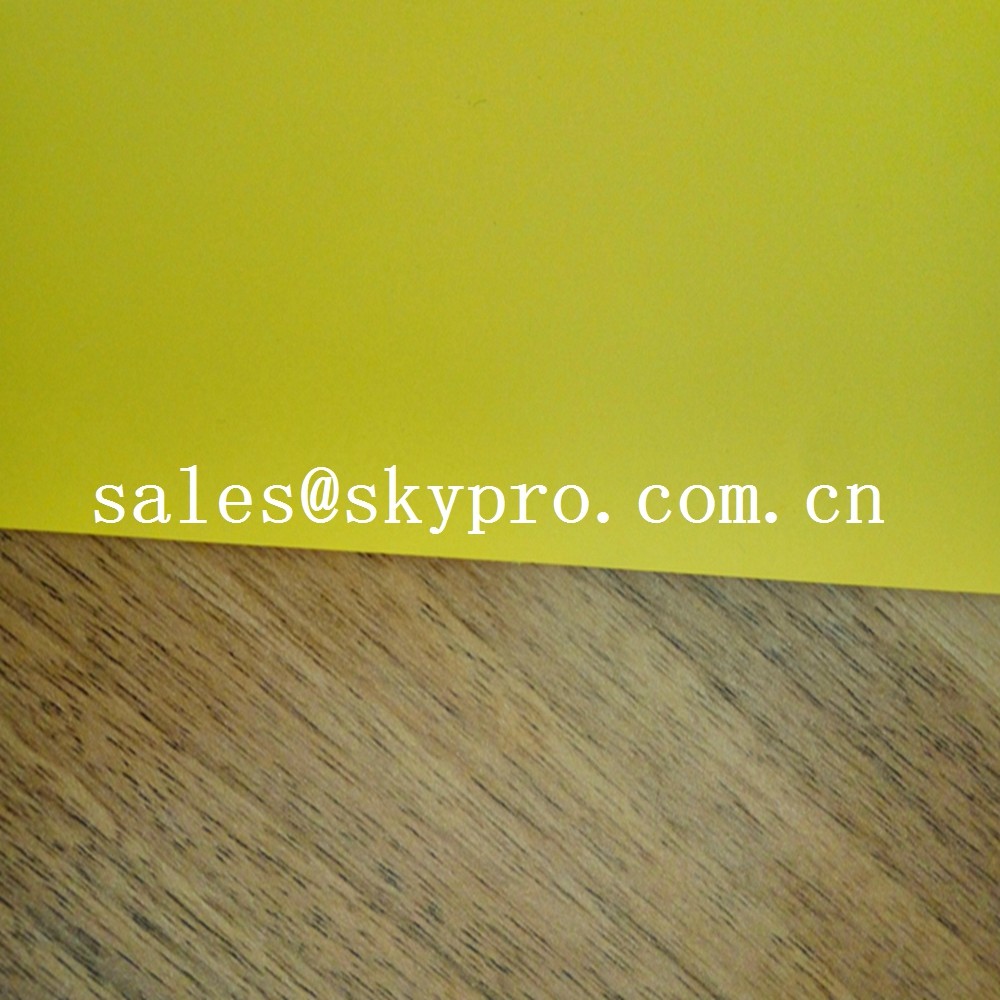 Super Thin 0.3mm Colorful Glossy And Matt Plastic Product PVC Sheet For Furniture Coating