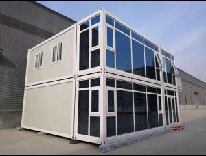 China Prefab 2 Bedroom Container House Sandwich Panel Steel Modular Tiny Homes on sale