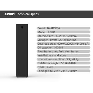 Luxury Modern Style Excellent Quality Machine Aroma Diffuser Oil Professional