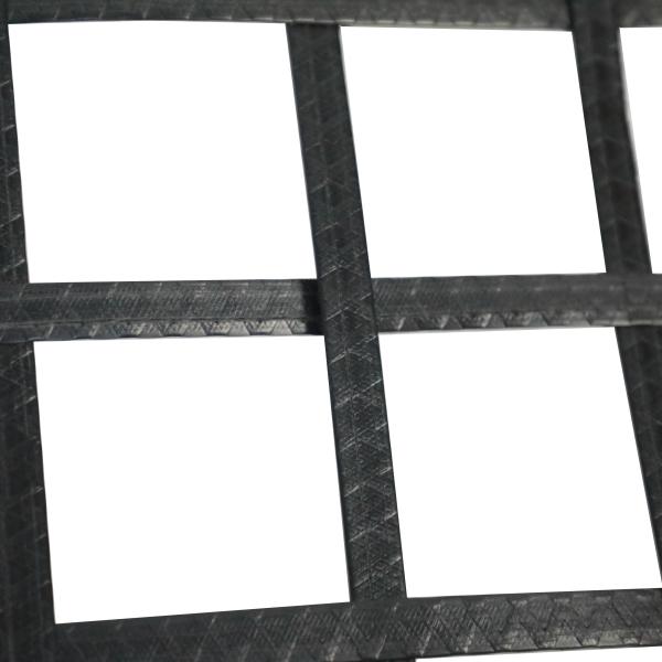 For road railway reinforce Low driveway geo grid price biaxial PET polyester