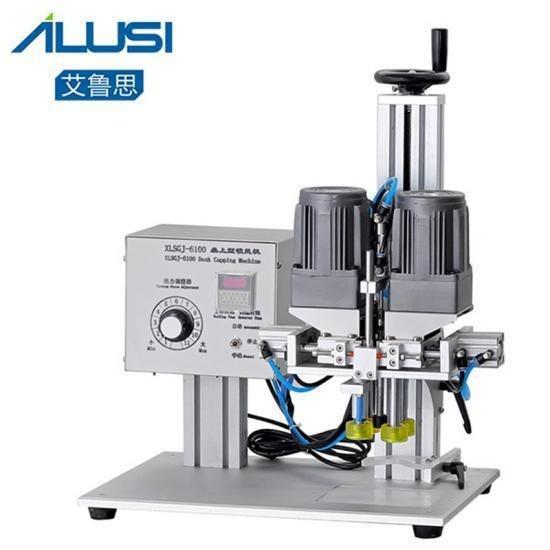 Semi automatic 20-40 Bottles/Min Glass Bottle Capping Machine adjustable