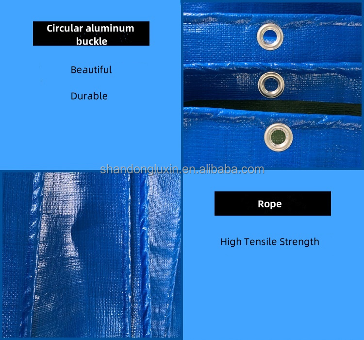 Polyethylene Woven Stripe Style Prefabricated Tent For Rainproof And Moisture Proof