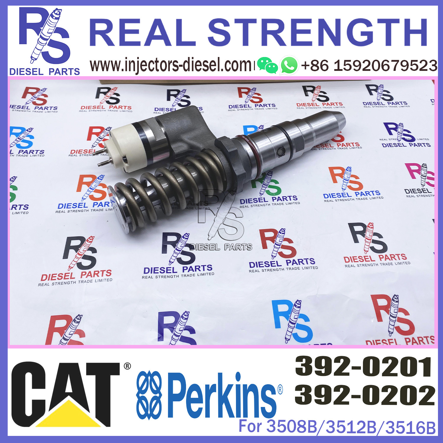 20R1265 Caterpillar Fuel Injector 392-0201 3920201 392-0202 Diesel Truck Injectors