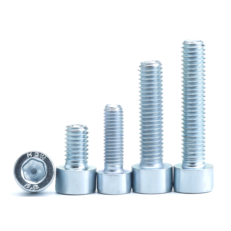 Mechanical DIN Standard Zinc Plated Cylindrical Head Hexagon Hex Socket Allen Key Bolt