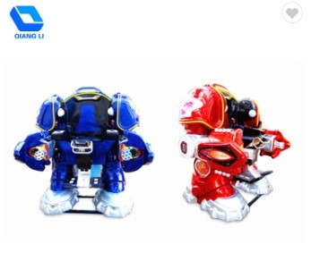Attractive Portable Carnival Rides Walking Robot Ride For Kids Games