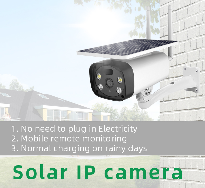 4G Camera Outdoor Solar Security Cameras Icam+ APP Network Video Recorder Surveillance Wireless Cctv Set System Smart