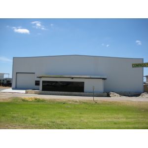 Custom Steel Hangar Warehouse with Q235B Q345B Frame