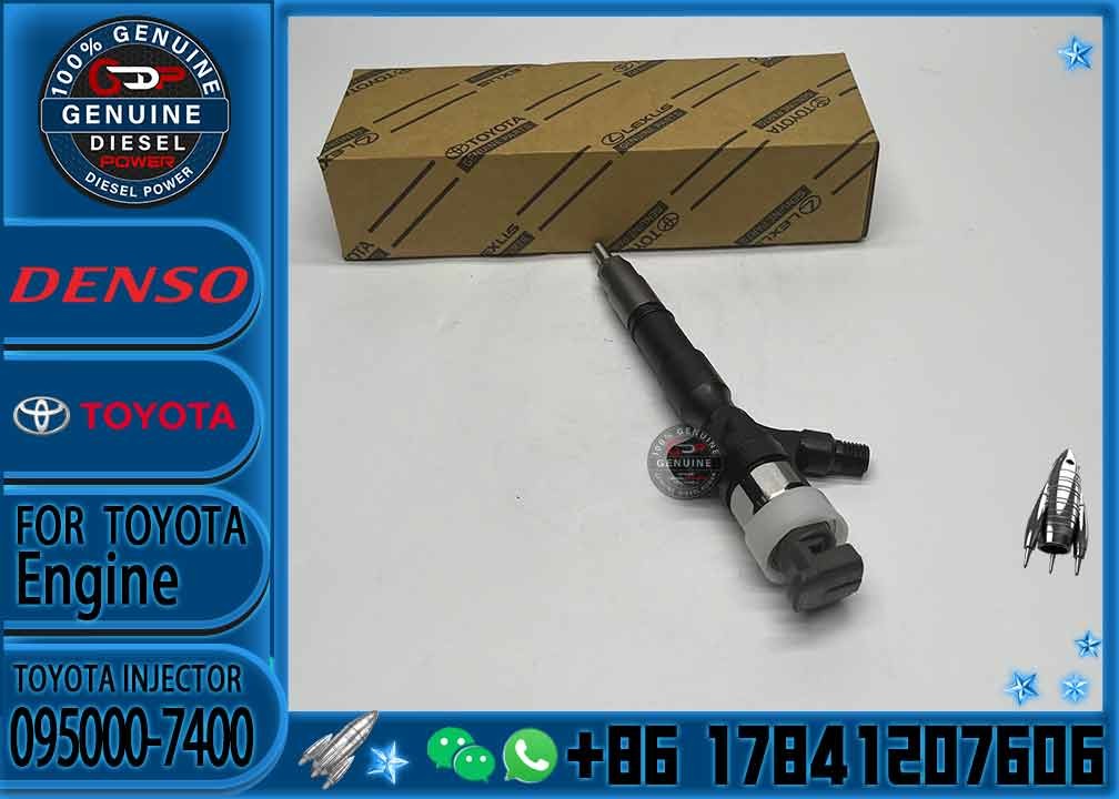 Original fuel Injector Nozzle 095000-7400 23670-30220 095000-7410 23670-39215 For Toyota Hilux 1KD 2KD-FTV