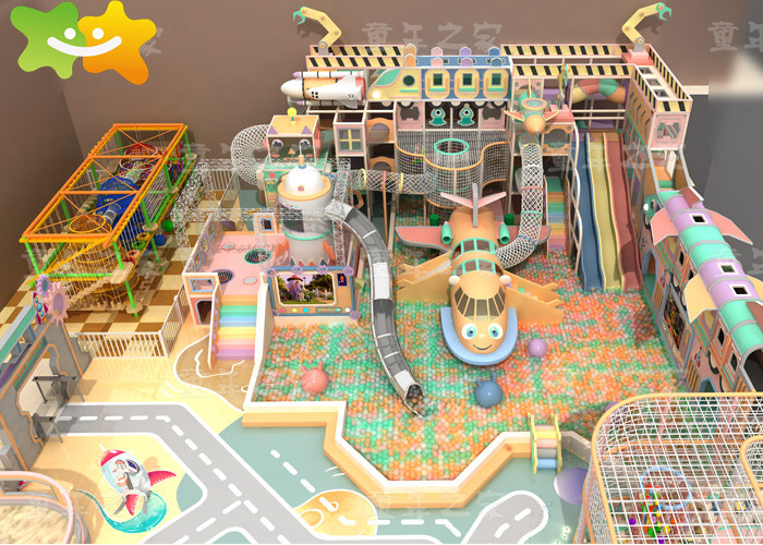 Games 3-12 Years Old Kids Indoor Playground Equipment High Altitude Challenge