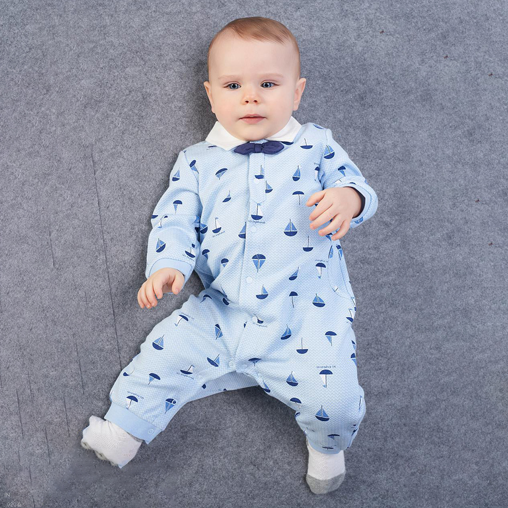 Boutique Baby Clothes Bodysuit Long Sleeve Newborn Baby Rompers 100% Cotton Polo Neck Toddler Jumpsuits
