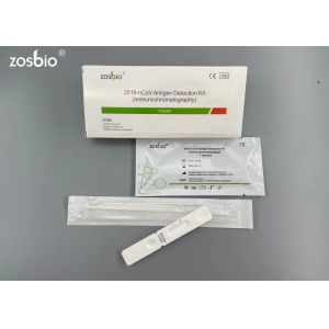 China NCoV Rapid Covid Test Kit Immunochromatography Sample Requirements on sale