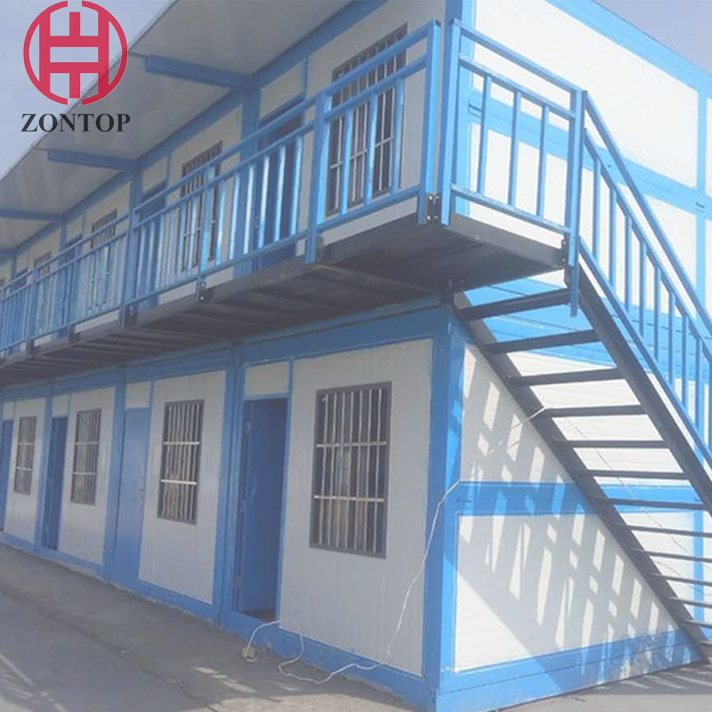 Zontop Economic Price Detachable Quick Build Living Space Modular House 20ft Prefab Bolt Container
