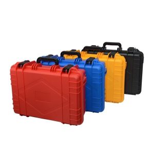 Customizable Lightweight Portable Tool Box with Reinforced Latch System for