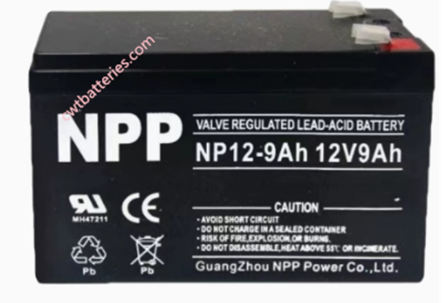 Maintenance-free NP12-9 12V 9Ah Vrla Battery High Quality