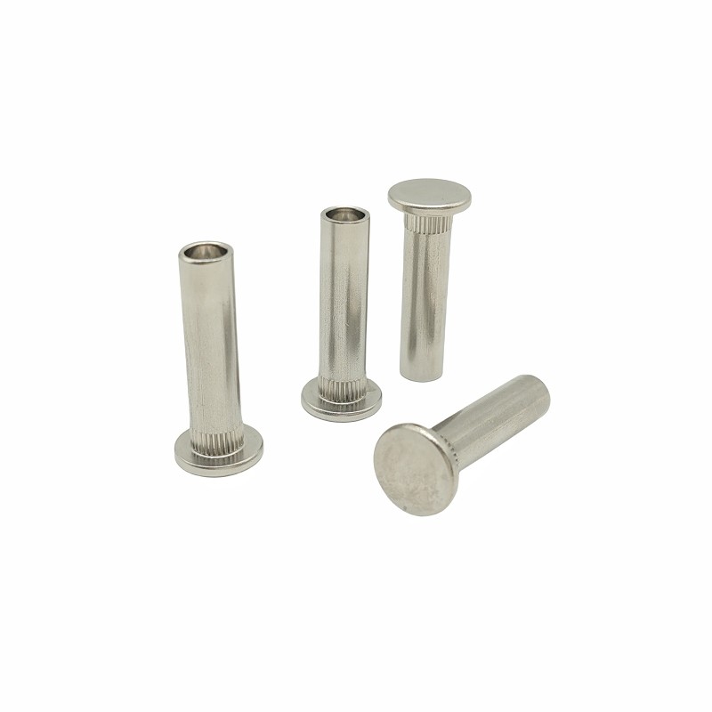 Manufacturers Supply Non-Riveted Steel Knurled Rivets, Semi-Hollow Rivets And Various Specifications To Support Customiz