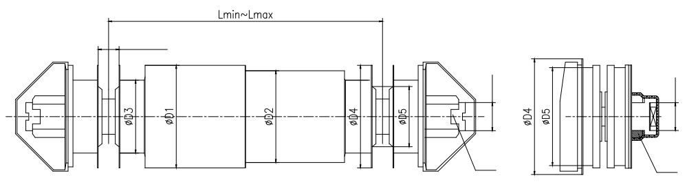 Primary Hydraulic Railway Damper 10% Unsymmetry