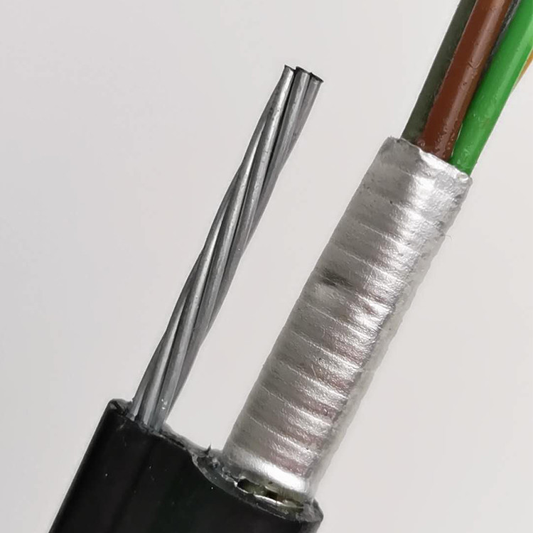 Self Supporting GYTC8A Figure 8 Fiber Optic Cable 12/24/96core Aerial Fibre Cable